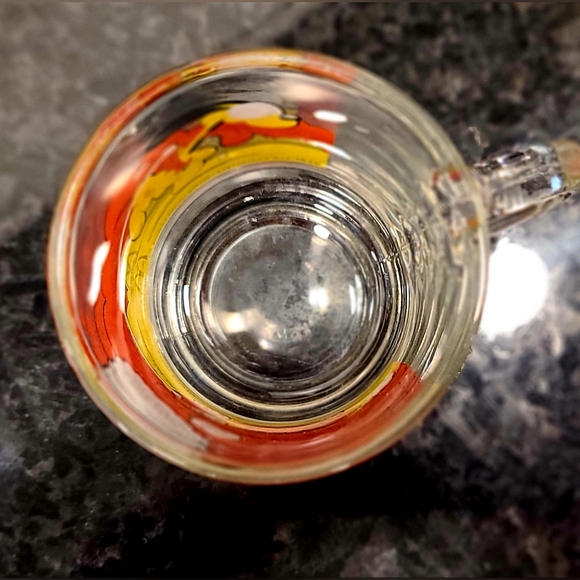 Vintage 1978 Garfield & Odie Collectors Glass Mugs - Set of 2 - Picture 12 of 14